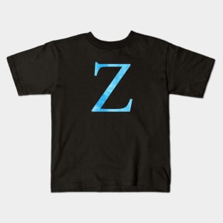 Blue Z Kids T-Shirt